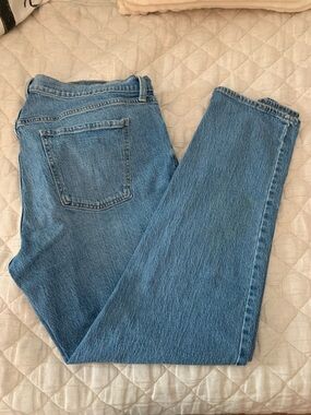 Old Navy Women’s Boyfriend Jeans - Medium Blue Wash